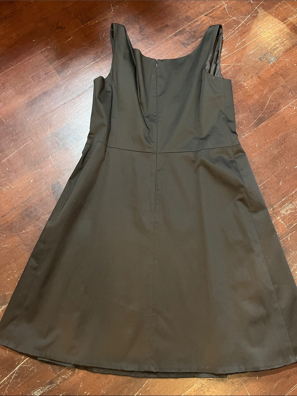 Lafayette 148 New York Black Sleeveless A-Line Dress - Picture 6 of 12